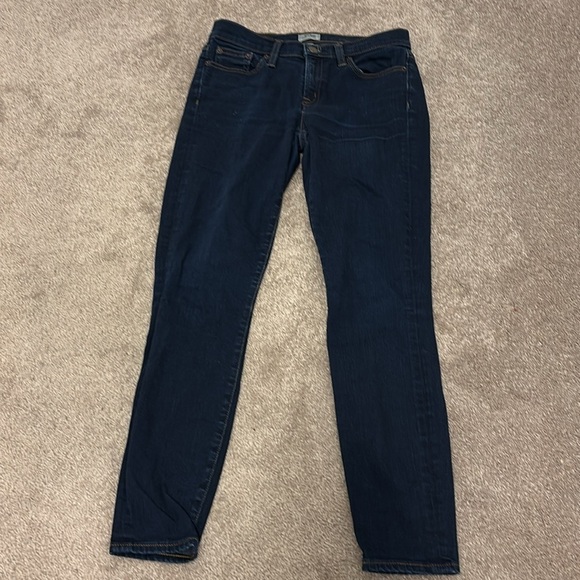 Jcrew toothpick Women's Dark Blue skinny Jeans Sz 27 - Picture 5 of 16